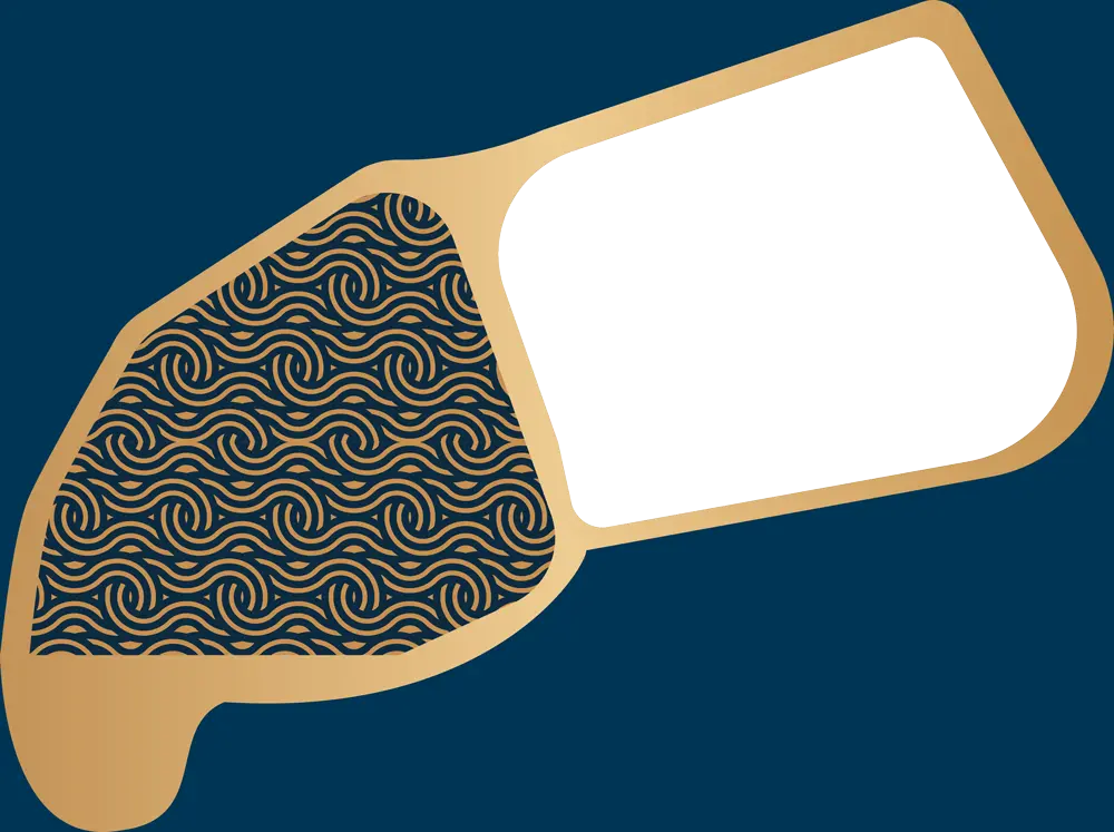 Element graphique contour bleu bordure dorée Numissima, achat et vente d'or et argent à Angoulême et Bordeaux